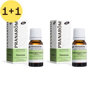 Pranarôm Huile Essentielle Palmarosa Bio | 1+1 GRATUIT