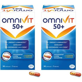 Omnivit 50+ | Multivitamine voor Energie, Immuniteit, Geheugen & Gezondheid van de Ogen