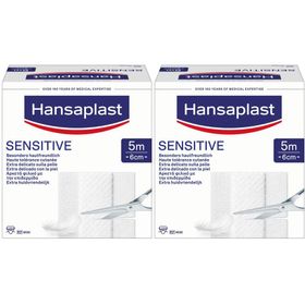 Hansaplast Sensitive Extra Doux pour la Peau 5 m x 6 cm