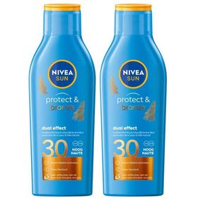 Nivea Sun Protect & Bronze Dual Effect Lait Solaire SPF30