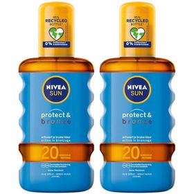 Nivea Sun Protect & Bronze Spray Huile SPF20