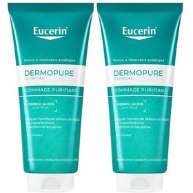 Gommage Purifiant Visage Eucerin DERMOPURE CLINICAL, tendance acnéique