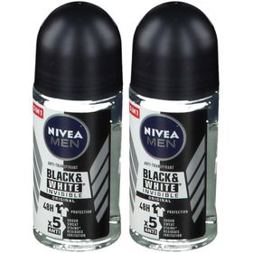 Nivea Men Black & White Invisible Original Deodorant Roll-On 48h