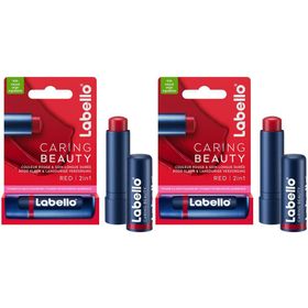 Labello Caring Beauty Red 2-in-1