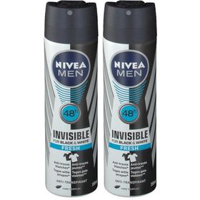 Nivea Deodorant Invisible Black & White Fresh Spray (For Men)