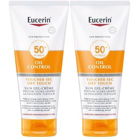 Eucerin Sun Oil Control SPF 50+ Dry Touch Gel-Crème Texture Ultra-Légère