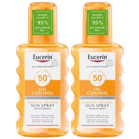 Eucerin Sun Oil Control SPF 50+ Dry Touch Spray Transparent