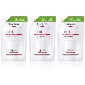 Eucerin pH5 Gel Lavant Recharge Visage et Corps Peau Sèche et Sensible