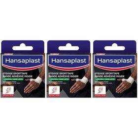 Hansaplast Stevige Sporttape Latexvrij 2,5 cm x 10 m