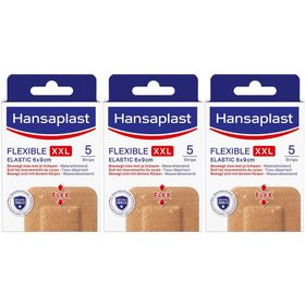 Hansaplast Pansement élastique extra flexible en tissu XXL | Idéal pour les articulations