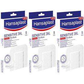 Hansaplast Sensitive 3XL Stérile 10x15cm