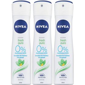 Nivea Fresh Pure Déodorant Spray 48h