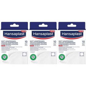 Hansaplast Soft Compress 7,5 cm x 7,5 cm