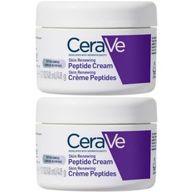 CeraVe Skin Renewing Crème Peptides | Convient aux Peaux Sensibles | Avec un Complexe de Peptides et des Céramides Essentiels