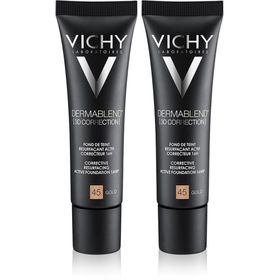 Vichy Dermablend™ 3D Correction Fond de Teint Resurfaçant Actif Correcteur 16h 45 Gold | Peau grasse sujette aux imperfections