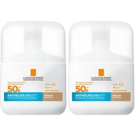 La Roche-Posay Anthelios UVAIR Sérum Solaire SPF50+ Medium | Acide Hyaluronique, Niacinamide & Vitamine E | Tous types de peau