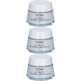 Vichy Liftactiv Hyaluronic Specialist H.A. Dagcrème | Verstevigend | Droge huid | Corrigeert rimpels en fijne lijntjes