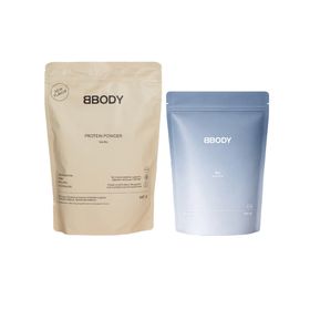 BBODY Protein Powder Vanilla + Blue Matcha