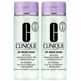 Clinique All About Clean All-in-One Cleansing Micellar Milk + Make-Up Remover 1 & 2