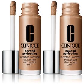 CLINIQUE Beyond Perfecting Fond de Teint + Correcteur Noisette
