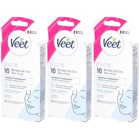 Veet Expert Waxstrips met Zoete Amandelolie