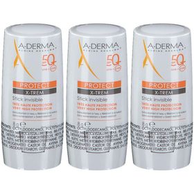 A-Derma Protect X-Trem Stick Invisible SPF50+ | Très haute protection solaire