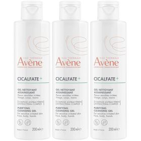 Avène Cicalfate+ Gel nettoyant assainissant | Peau sensible irritée