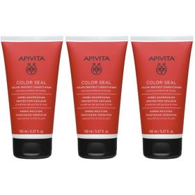 Apivita Color Seal Après-Shampooing Protection Couleur Protéines de Quinoa & Miel