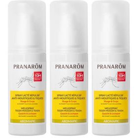 Pranarōm Aromapic Spray lacté Répulsif anti-moustiques & tiques