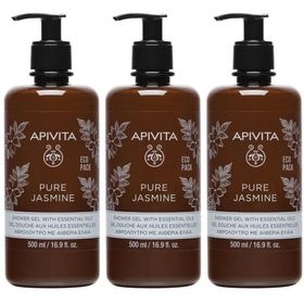 Apivita Pure Jasmine Gel Douche aux Huiles Essentielles