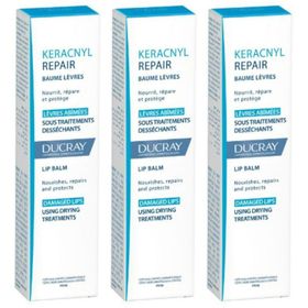 Ducray Keracnyl Repair Baume Lèvres | Lèvres abimées sous traitement desséchant