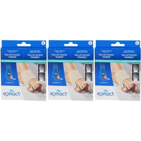 Epitact® Orthèse Corrective Rigide de Nuit Hallux Valgus « Oignon » Large