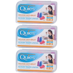 Quies Bouchons d'Oreilles en Mousse Anti-Bruit