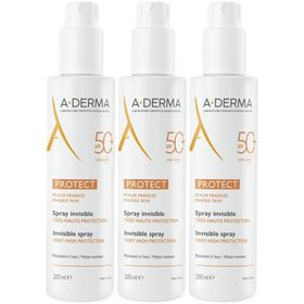 A-Derma Protect Spray SPF50+ | Très haute protection solaire | Peau fragile