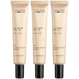 Couleurs de Noir CC CREAM BROAD SPECTRUM SPF30 01 Porcelain