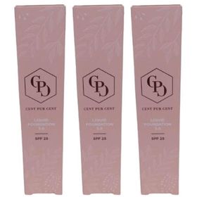 Cent Pur Cent Liquid Mineral Foundation SPF25 3.0