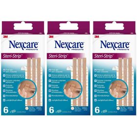 Nexcare™ Steri-Strip™ Sutures Cutanées Couleur de Peau 6 mm x 75 mm