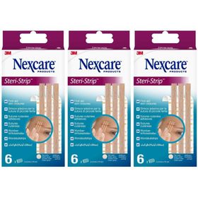 Nexcare™ Steri-Strip™ Wondsluitingstrips Huidskleur 6 mm x 75 mm