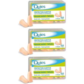 Quies Bouchons d'Oreilles en Mousse
