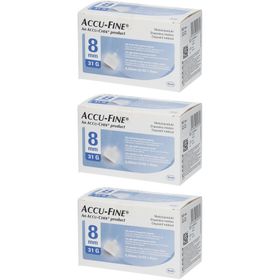 Accu Fine Naald 0.25x8 mm 31g