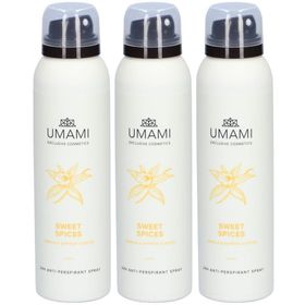 Umami Sweet Spices 24h Anti-Perspirant Spray Vanille & Safran
