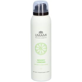 Umami Men Woody Lemons 24h Anti-Perspirant Spray Bergamot & Ceder