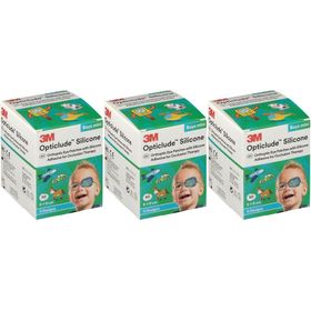 Opticlude Silicone Pansement Orthoptique Mini Boys 5cm x 6cm 2737PB50