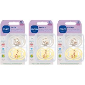 MAM Perfect Tétine en silicone unisexe 16mois et +
