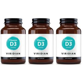 Viridian Vitamin D3 2000 IU