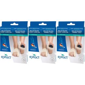 Epitact® Corrigerende Hallux Valgus 'Knobbel' & Eelt Orthese voor Overdag Links Medium