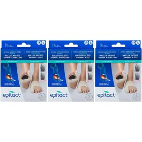 Epitact® Corrigerende Hallux Valgus 'Knobbel' & Eelt Orthese voor Overdag Rechts Large