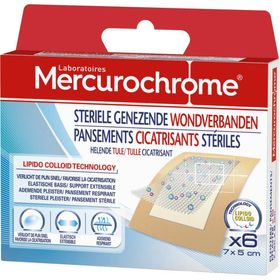Mercurochrome Pleisters Actieve Genezing