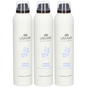 UMAMI Fresh leaves Gel douche moussant menthe japonaise et gingembre