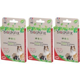Biospotix Collier Répulsif Grand Chien max 75 cm